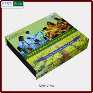 This is Pesticide residue detection kit on fruits and vegetables
