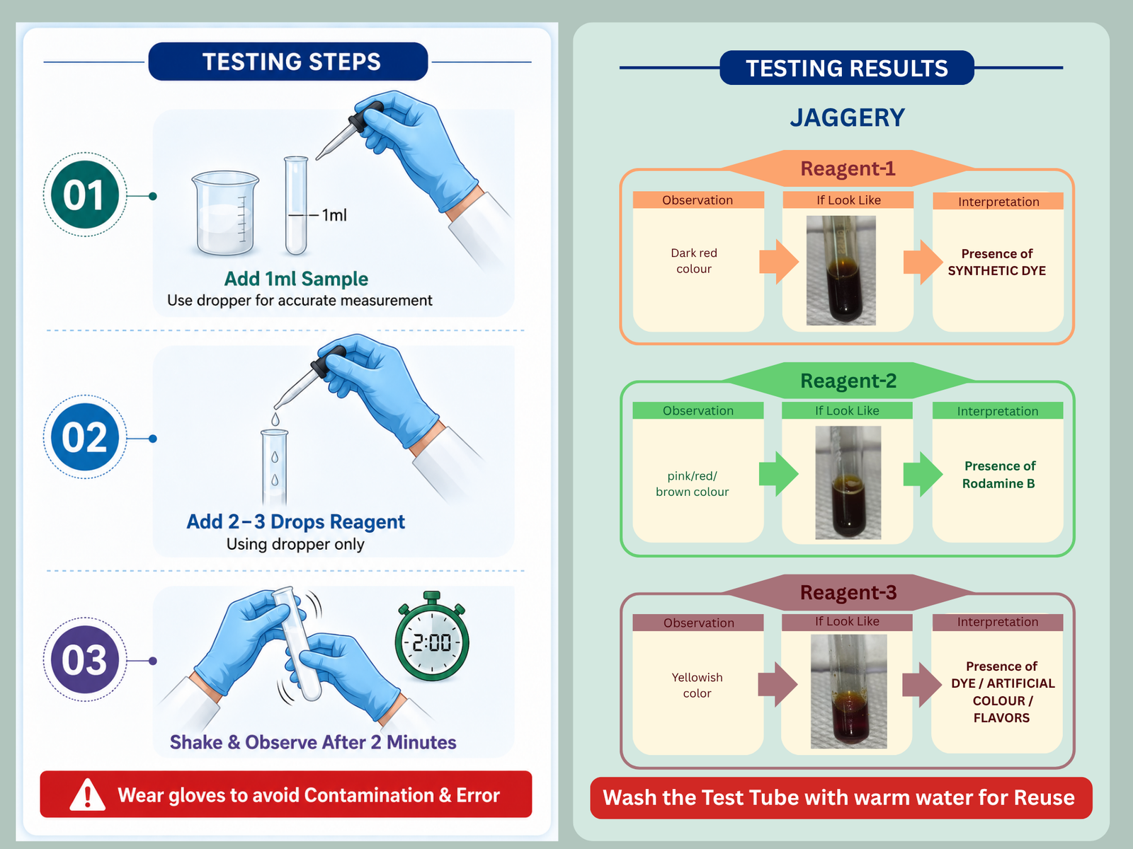 Jaggery Adulteration Detection Rapid Test Kit - Image 8